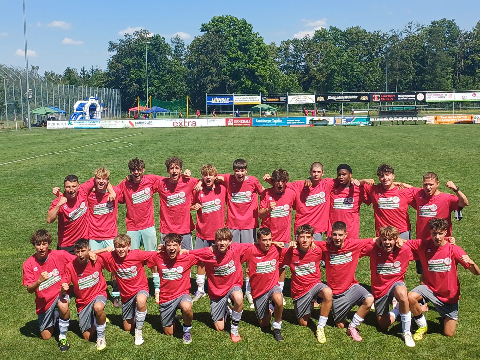 U15 steigt in die Bezirksoberliga auf